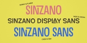 Sinzano font download