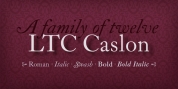 LTC Caslon font download
