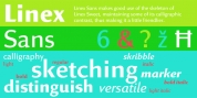 Linex Sans font download