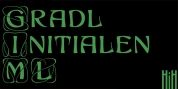 Gradl Initialen ML font download