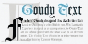 LTC Goudy Text font download