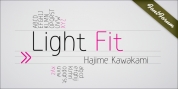 Light Fit font download