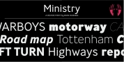 Ministry font download