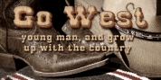 Go West font download