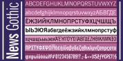 News Gothic font download