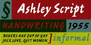 Ashley Script font download