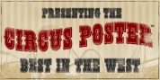 Circus Poster Shadow font download