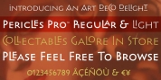 Pericles Pro font download