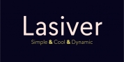 Lasiver font download