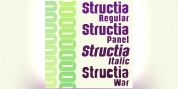 Structia font download