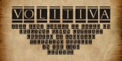 Volitiva font download