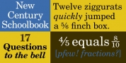 New Century Schoolbook font download