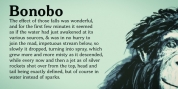 Bonobo font download