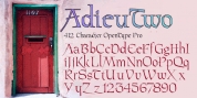 Adieu Two Pro font download