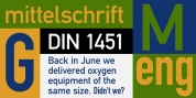 DIN Schriften font download