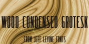 Wood Condensed Grotesk JNL font download