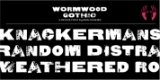 Wormwood Gothic font download