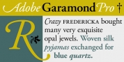 Adobe Garamond Pro font download