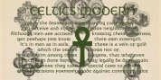 Celtics Modern font download