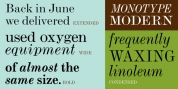 Monotype Modern font download