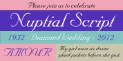 Nuptial Script font download