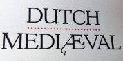 Dutch Mediaeval font download