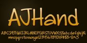 AJHand font download