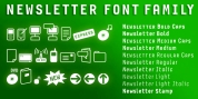 Newsletter font download