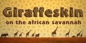 Giraffe Skin font download