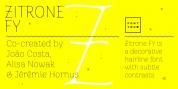 Zitrone FY font download