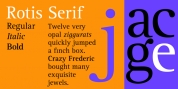 Rotis Serif font download