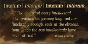 Interum font download