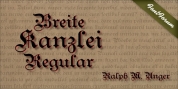 Breite Kanzlei font download