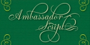 Ambassador Script font download