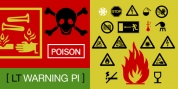 Linotype Warning Pi font download