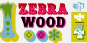 Zebrawood font download