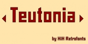 Teutonia font download
