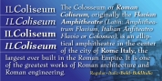 Il Coliseum font download