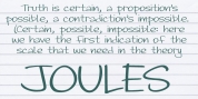 Joules font download