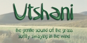 Utshani font download