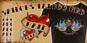 Sailors Tattoo Pro font download