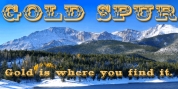 Gold Spur font download