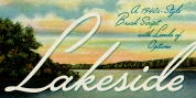 Lakeside font download