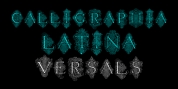 Calligraphia Latina Versals font download