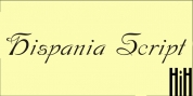 Hispania Script font download