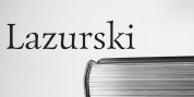 Lazurski font download