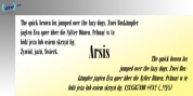 Arsis font download