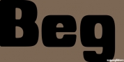 Beg font download