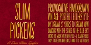 Slim Pickens font download