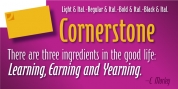 Cornerstone font download